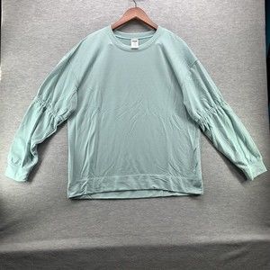 Avia Women's Green Pullover Athleisure Sweatshirt Size Large